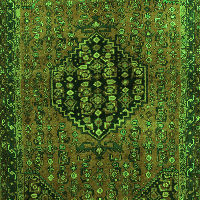 Persian Green Traditional Rug, tr108grn
