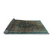 Sideview of Persian Light Blue Traditional Rug, tr108lblu