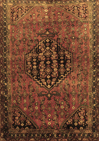 Persian Brown Traditional Rug, tr108brn