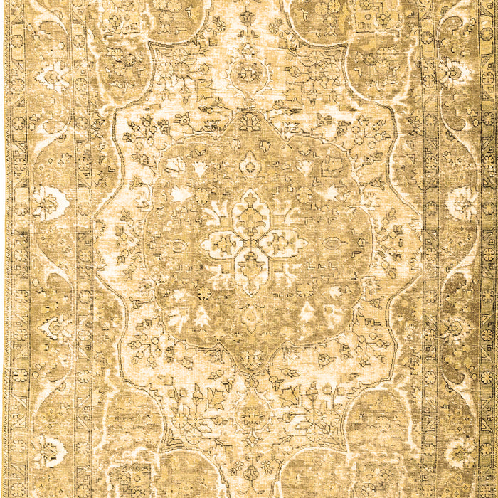 Machine Washable Persian Brown Traditional Rug, wshtr1090brn