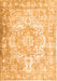 Persian Orange Traditional Rug, tr1090org