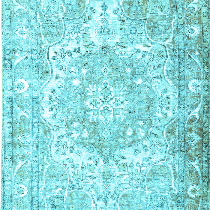 Persian Light Blue Traditional Rug, tr1090lblu