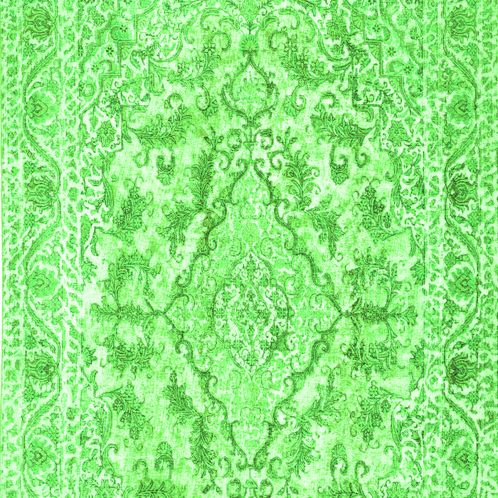 Persian Green Traditional Rug, tr1091grn