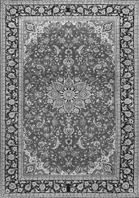 Medallion Gray Traditional Rug, tr1092gry