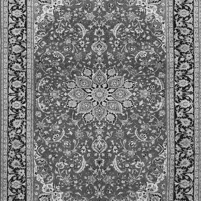 Medallion Gray Traditional Rug, tr1092gry