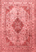 Medallion Red Traditional Area Rugs