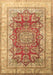 Machine Washable Persian Brown Traditional Rug, wshtr1094brn