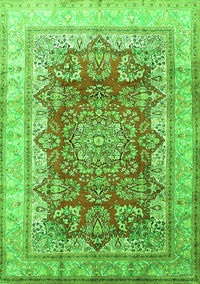 Persian Green Traditional Rug, tr1094grn