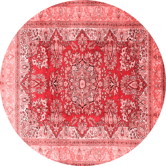 Machine Washable Persian Red Traditional Rug, wshtr1094red