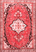 Medallion Red Traditional Area Rugs