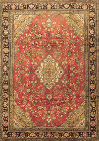 Persian Brown Traditional Rug, tr1099brn