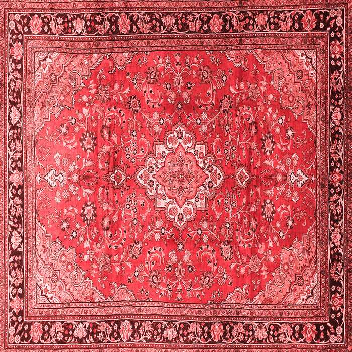 Machine Washable Persian Red Traditional Rug, wshtr1099red
