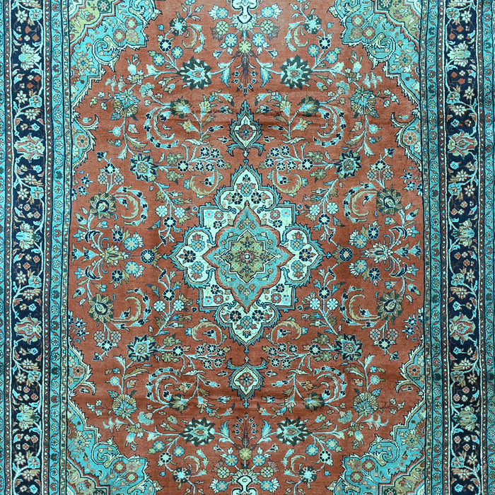 Persian Light Blue Traditional Rug, tr1099lblu