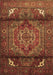 Persian Brown Traditional Rug, tr109brn