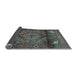 Sideview of Persian Light Blue Traditional Rug, tr109lblu