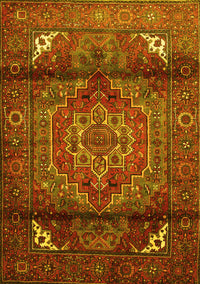 Persian Yellow Traditional Rug, tr109yw