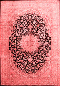 Medallion Red Traditional Rug, tr10red