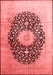 Medallion Red Traditional Area Rugs