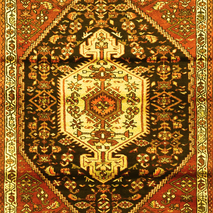 Persian Yellow Traditional Rug, tr1100yw