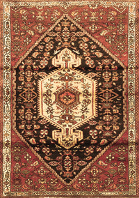 Persian Brown Traditional Rug, tr1100brn