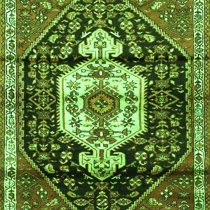 Persian Green Traditional Rug, tr1100grn
