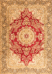 Persian Orange Traditional Rug, tr1101org