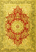 Persian Yellow Traditional Rug, tr1101yw