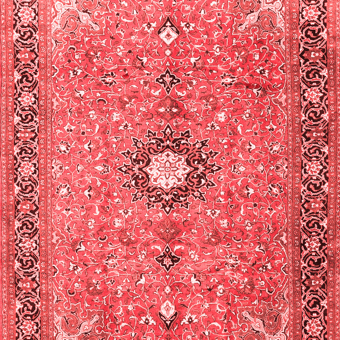 Machine Washable Persian Red Traditional Rug, wshtr1102red