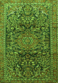 Persian Green Traditional Rug, tr1103grn