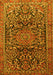 Persian Yellow Traditional Rug, tr1103yw