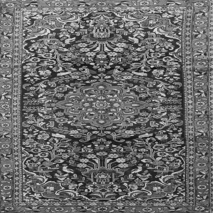 Serging Thickness of Persian Gray Traditional Rug, tr1103gry