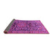 Sideview of Persian Purple Traditional Rug, tr1103pur