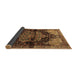 Sideview of Persian Brown Traditional Rug, tr1104brn