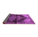 Sideview of Persian Purple Traditional Rug, tr1104pur