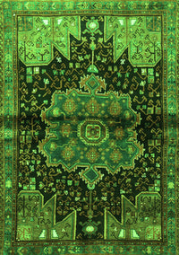 Persian Green Traditional Rug, tr1104grn