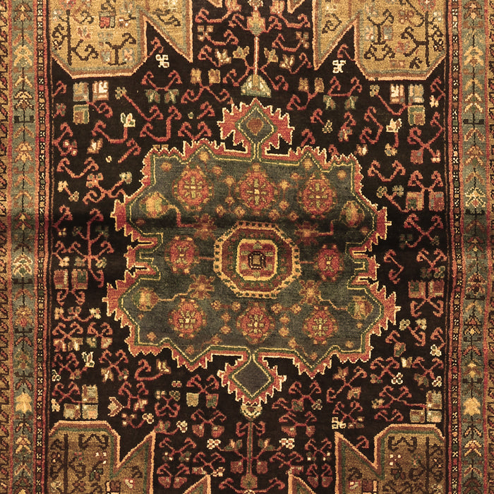 Persian Brown Traditional Rug, tr1104brn