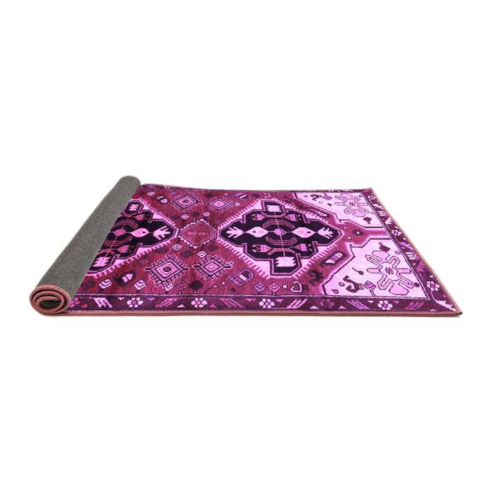 Sideview of Persian Purple Traditional Rug, tr1105pur