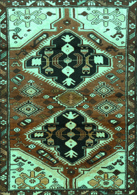 Persian Turquoise Traditional Rug, tr1105turq