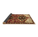 Sideview of Persian Brown Traditional Rug, tr1105brn