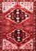 Persian Red Traditional Area Rugs