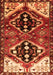 Persian Orange Traditional Rug, tr1105org