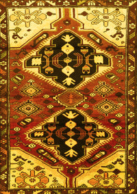 Persian Yellow Traditional Rug, tr1105yw