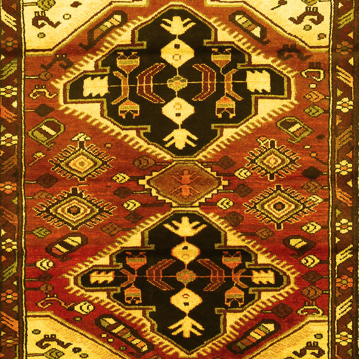 Persian Yellow Traditional Rug, tr1105yw