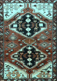 Persian Light Blue Traditional Rug, tr1105lblu