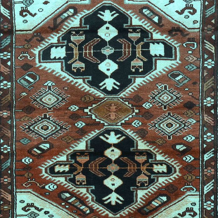 Persian Light Blue Traditional Rug, tr1105lblu