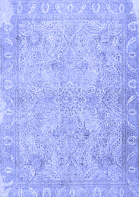 Oriental Blue Traditional Rug, tr1106blu