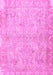 Oriental Pink Traditional Rug, tr1106pnk