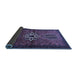 Sideview of Persian Blue Traditional Rug, tr1107blu