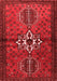 Persian Red Traditional Area Rugs