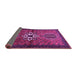 Sideview of Persian Purple Traditional Rug, tr1107pur